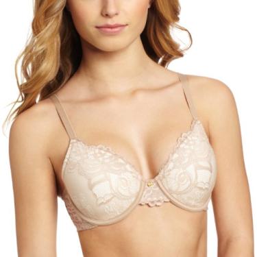 Imagem de Natori Sutiã feminino Endless com aro e contorno completo, Café/Marfim, 34DDD US