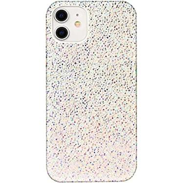 Imagem de HAODEE Capa de telefone de couro genuíno, para Apple iPhone 11 (2019) 6,1 polegadas Laser Flash Point Lady capa traseira com forro de microfibra (Cor: multicolorido)