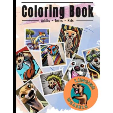 Imagem de Lunging Weasels Coloring Book