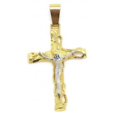 Imagem de Pingente Em Ouro 18K Crucifixo Com Cristo - Elegancy Joias