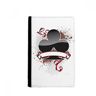 Imagem de Cartas de Baralho Utensílios de Jogo de Fichas Padrão Porta Passaporte Notecase Burse Carteira Capa Cartão Bolsa, Multicolor