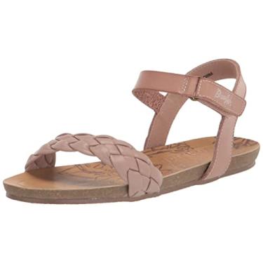 Imagem de Blowfish Malibu Sandália infantil unissex Gaita-k, Lótus/ouro rosa, 4 Big Kid
