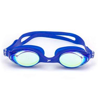 Imagem de Óculos Natação Espelhado Poker Myrtos Ultra Mirror Azul/azul