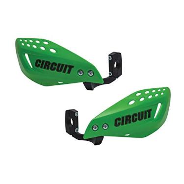 Imagem de Circuit Equipment - Par Protetor de Mão Vector Universal para Motos e Bicicletas - Nylon Resistente com Design Confortável - Durabilidade e Estilo - Verde/Preto