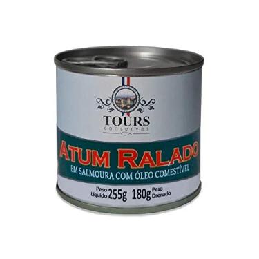 Imagem de Atum Ralado em Salmoura com Óleo Comestível Tours 180g