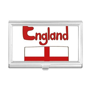 Imagem de Carteira de bolso com estampa vermelha da bandeira nacional da Inglaterra