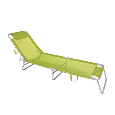 Imagem de Cadeira Espreguiçadeira Alumínio Mor Verde Limão Mor