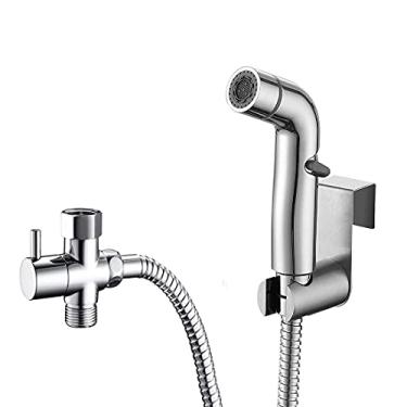 Imagem de Akitbahome Pulverizador portátil para vaso sanitário, kit de pulverizador de banheiro para higiene pessoal