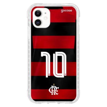 Imagem de Capa Anti Impacto Slim Gocase Compatível com iPhone 11 (6.1 Pol) (Flamengo Uniforme 1 2023)