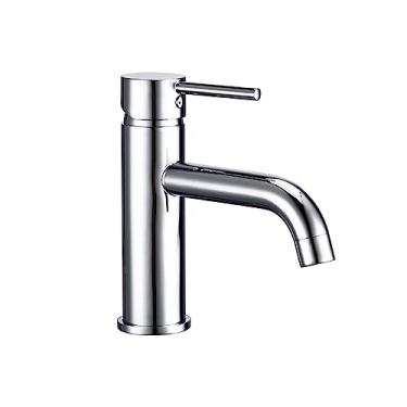 Imagem de Torneiras de banheiro Cromado Torneira para lavatório Torneira de banheiro Quente e frio Acabamento cromado Latão Pia de água Cran,Chrome