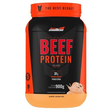 Imagem de Beef Protein Isolate - Baunilha - Pote 900g - New Millen-Unissex