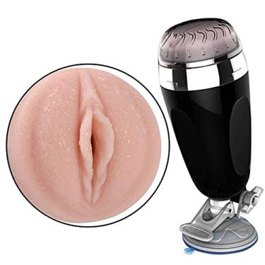 Imagem de Masturbador Masculino Vagina Lanterna Com Ventosa em Cyber Skin
