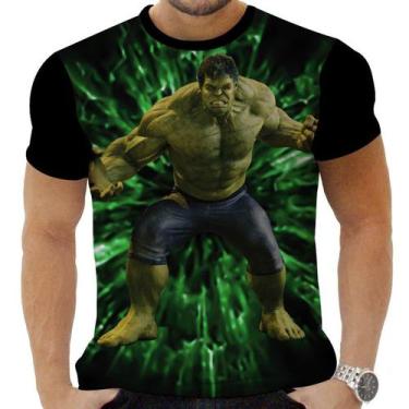 Imagem de Camiseta Camisa Personalizada Herois Hulk 4_X000d_ - Zahir Store