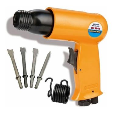 Imagem de Martelete Pneumático 3000rpm Pistola Redonda 7081 Chiaperini