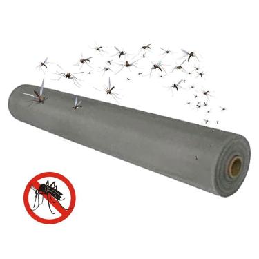 Imagem de Tela Mosquiteiro Inseto Mosca Pernilongo Rolo 25 Metros Janela Porta Segurança Proteçao