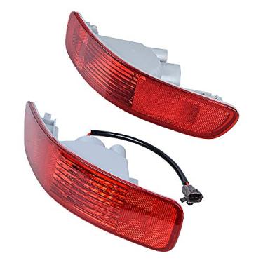 Imagem de Astra Depot Luzes traseiras refletoras laterais do para-choque esquerdo direito com lâmpadas de 21 W compatíveis com Mitsubishi Outlander Peugeot 4007 Citroën C-Crosser 2007-2012