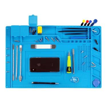 Imagem de Manta Magnética Manutenção Celular Antiestática Silicone Bancada 45x30cm