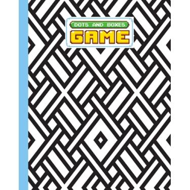 Imagem de Dots And Boxes Game: Stripes Cover Dots And Boxes Game, A Classic Strategy Game - Large and Small Playing Squares, 120 Pages, size 8" x 10" by Nina Reinhardt