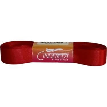 Imagem de Fita De Cetim 15Mm 10M Vermelho 104657