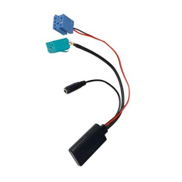 Imagem de Para carro MP3 Stream Music Receiver Module AUX Input Adapter Cable Mini Plug Enhanced Stereo Experience Device Accessories Cabo de entrada para conector de carro Adaptador de microfone adaptador de