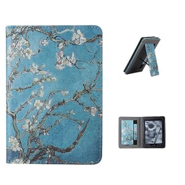 Imagem de A capa serve para Kindle de 6 polegadas (11ª geração, versão 2022) (modelo nº C2V2L3), capa de suporte de poliuretano ultraleve com despertar/hibernar automático