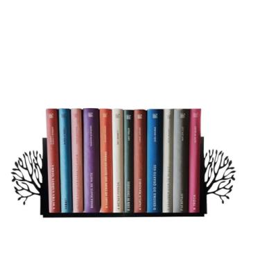 Imagem de Aparador Organizador Suporte Livro Bibliocanto Preto - Arvore/Galhos Vetorial