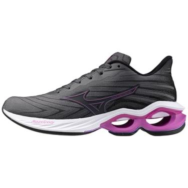 Imagem de Mizuno Tênis de corrida feminino Wave Creation 25, Iron Gate/Rosebud, 39