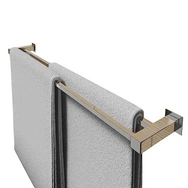 Imagem de Toalheiro Duplo Inox 60cm De Banheiro Lavabo [Q-TD60]