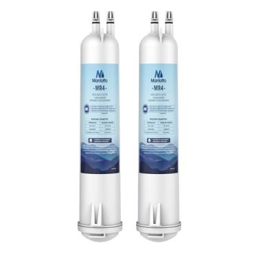 Imagem de MARRIOTTO Filtro de água para geladeira MRW4 compatível com EDR3RXD1, 4396841, 4396710, filtro 3, 46-9083,46-9030, 9030, 9083 Filtro de água para geladeira | Pacote com 2
