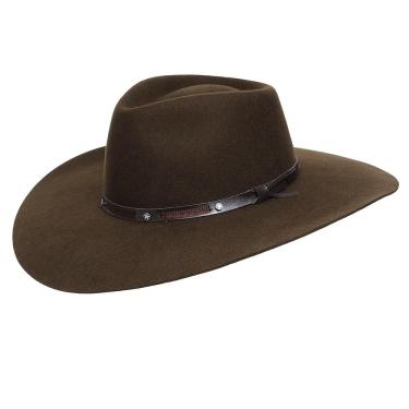 Imagem de Chapéu de Feltro 5x Campo II Pralana Marrom 24908