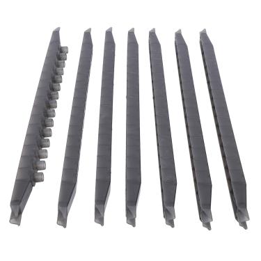 Imagem de Copo de Criação de Abelha Rainha, 100 Peças de Caixa de Gaiola de Plástico, Conjunto de Suprimentos de Apicultura Com Furos de Design Linear para Estabilidade, Copos de Células