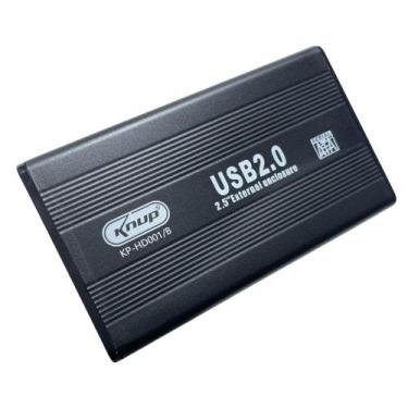 Imagem de Case Externo para HD Sata 2.5 USB 2.0 KP-HD001/B Knup