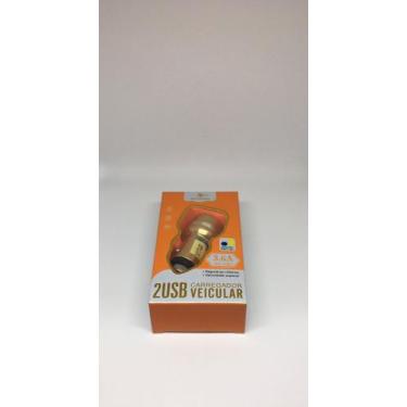 Imagem de 3.6a wu-f001 2usb carregador veicular - PEINING