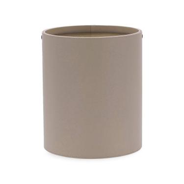 Imagem de Lixeira em Mdf com Revestimento em Pu 28cm Bege 19536 Mart