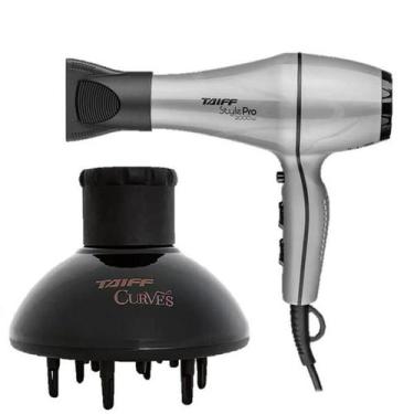Imagem de Taiff Secador de Cabelo Style Pro 2000W 110V e Difusor Curves, 110V