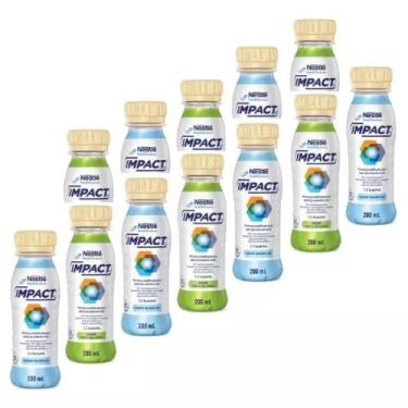 Imagem de Impact Nestlé  kit Com 12 frascos  200ML  - Escolha O Sabor - Nestlé I