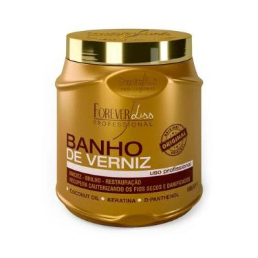 Imagem de Máscara Banho de Verniz Forever Liss 1Kg Brilho e Alinha Fio