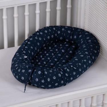 Imagem de Ninho Redutor De Berço Matelado Algodão Estampado - Monzilo Baby Kids,