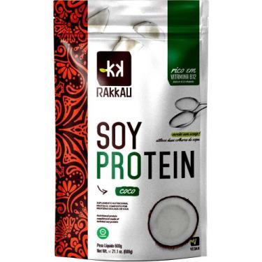 Imagem de Soy Protein Coco Rakkau 600g - Vegano - Proteína De Soja