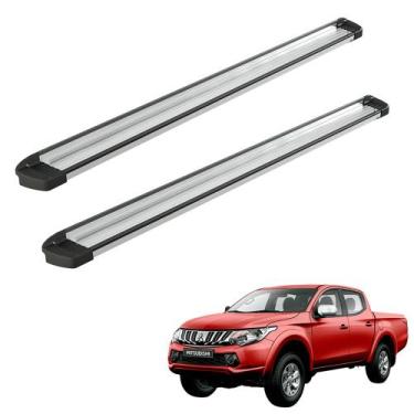 Imagem de Estribo L200 Sport GLS HPE 2021 2022 2023 2024 Prata - Bepo