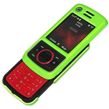 Imagem de Amzer Capa rígida de cristal de encaixe para Nextel Motorola i856 - Verde polido