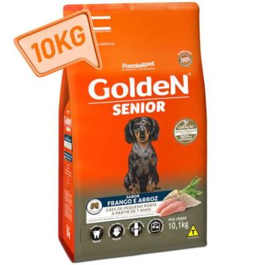 Imagem de Alimento Golden Cães Senior Mini Bits 10kg Frango & Arroz