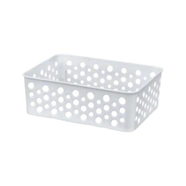 Imagem de Cesto Moderno Organizador Decorativo Gaveta Closet Otimização De Espaç