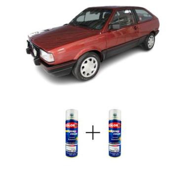 Imagem de SPRAY AUTOMOTIVO Vermelho Fenix VW + SPRAY VERNIZ 300ML - Sherwin Will
