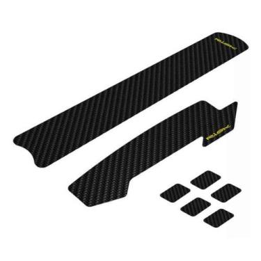 Imagem de Protetor Quadro Downtube Corrente Bicicleta Bike Carbono 7un - Proteto