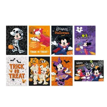 Imagem de Cartaz Decorativo Happy Halloween Disney 8 Un - Cromus