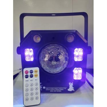 Imagem de Multi Efeito Rgbw E Uv Raio Laser Efeitos Holográfico Strobo 4 Efeito