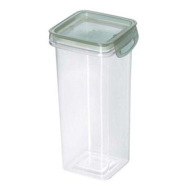 Imagem de Pote Porta Mantimento Trava Mais Cristal 1,2l Plasutil - Plasútil, Ver