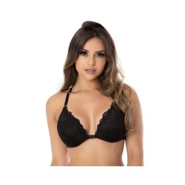 Imagem de Sutiã De Bojo Soft Com Renda Nadador Ref:2095 - D'julia, Branco, G