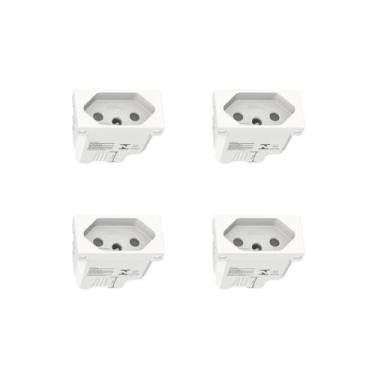 Imagem de Kit 4 Modulo Tomada 20A Branco S70203104 Orion Schneider